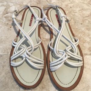 Authentic Prada Strap Sandals